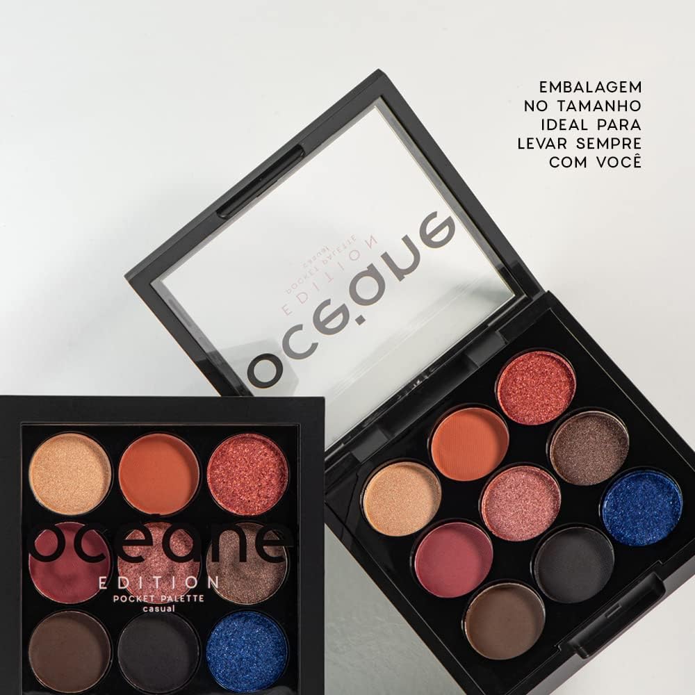 Océane Oceane Paleta De Sombras - Pocket Palette Casual Océane Edition 7G - Imagem 7