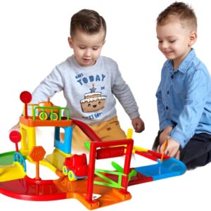 Pista Corrida Carrinho Infantil Presente Criança Brinquedo