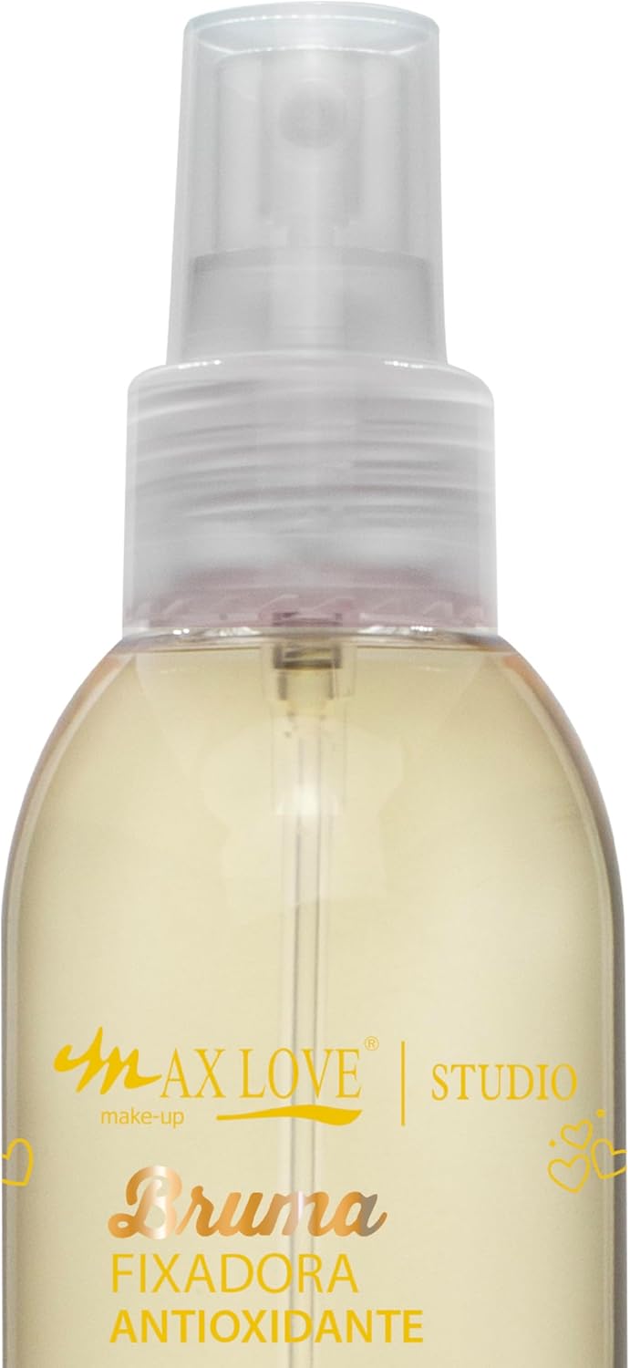 Bruma Fixadora Antioxidante Max Love 200ml - Fixador de Maquiagem, Refrescante e Hidratante para Skincare Adulto - Imagem 3