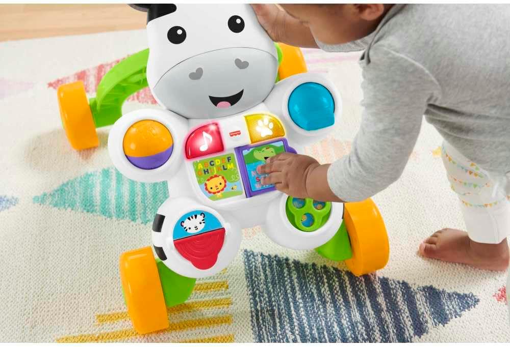 Fisher-Price Brinquedo para Bebês Apoiador Zebra para crianças a partir de 6 meses - Imagem 7