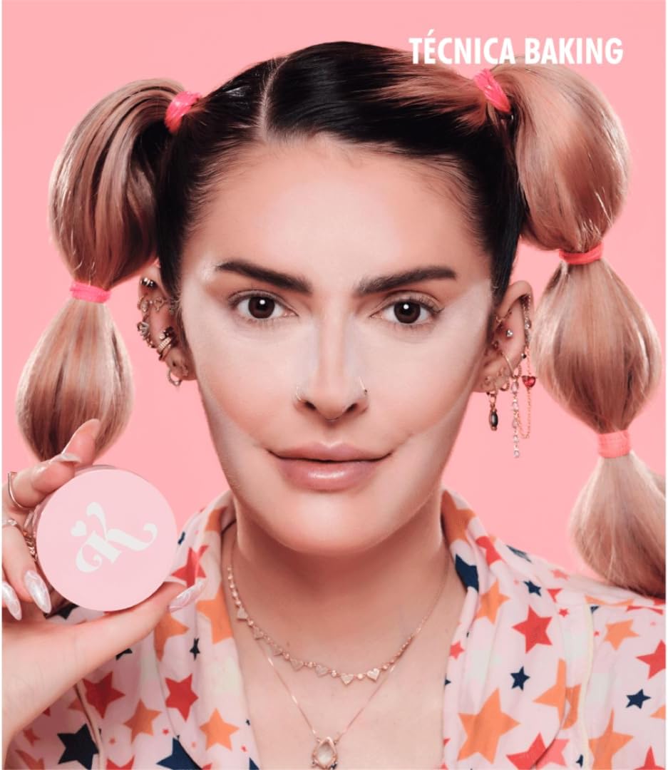 BY KAREN BACHINI Pó Facial Solto Rosa Pink Powder - Imagem 3