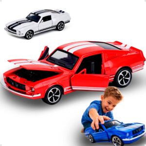 Carrinho Miniatura Carro Metal Brinquedo Abre Portas 1:32