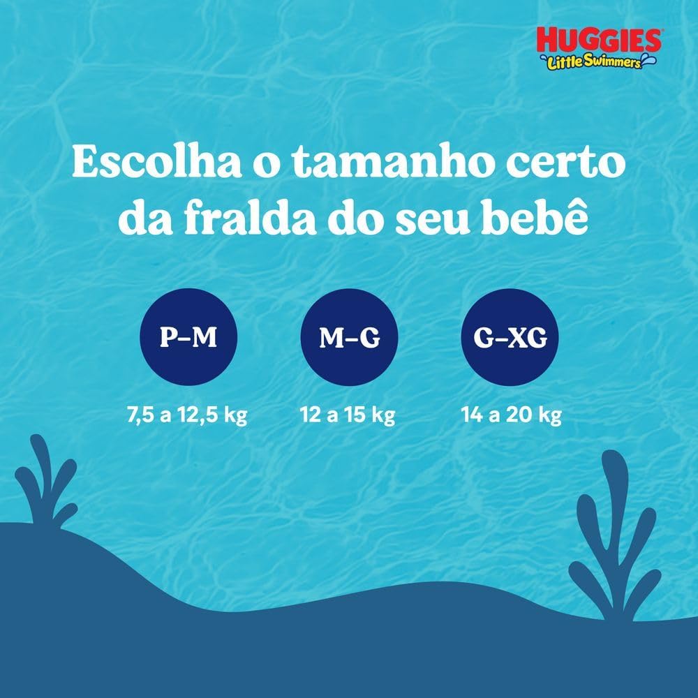 Fralda Huggies Little Swimmers G/XG 10 Un - Imagem 5