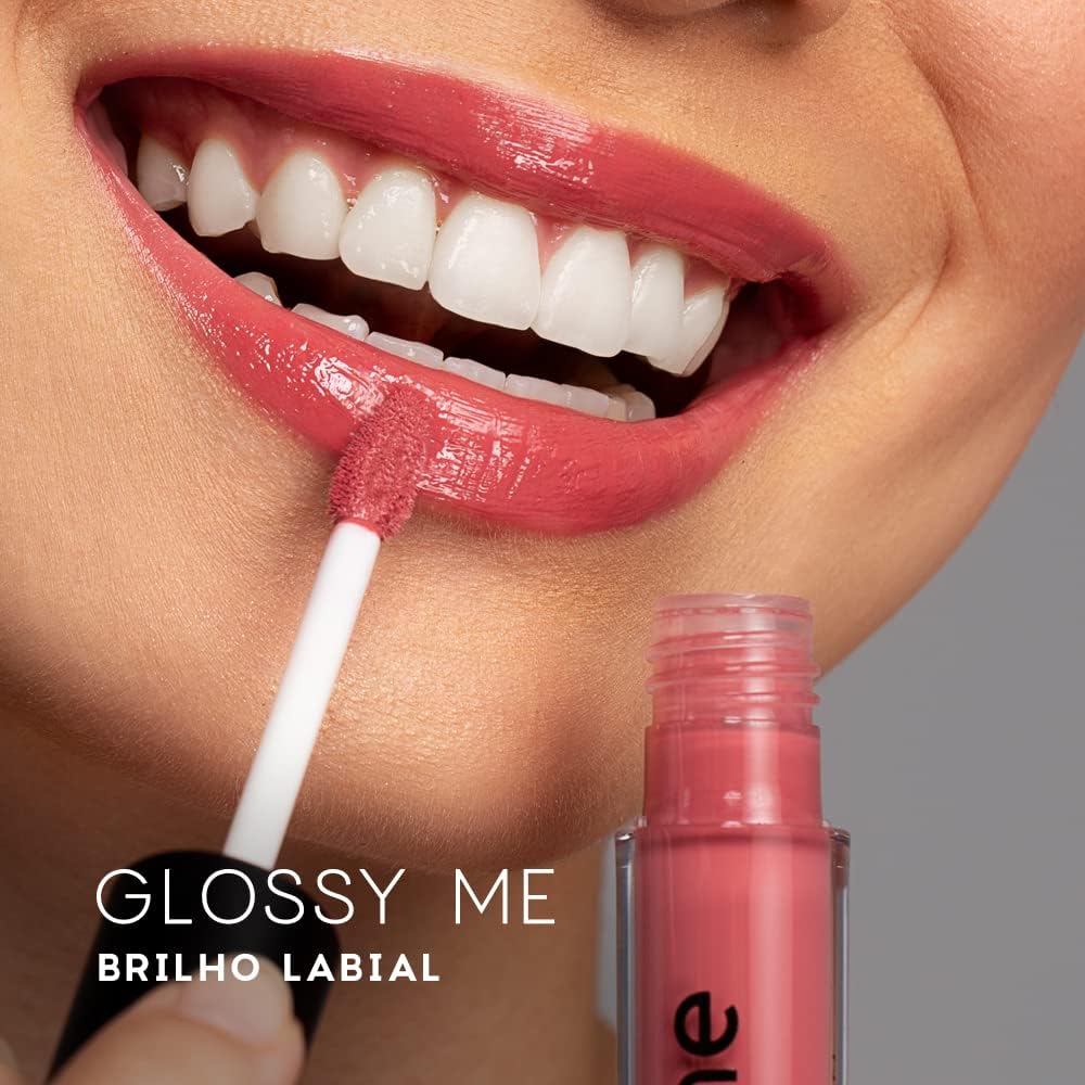 Océane Oceane Brilho Labial Rosa - Glossy Me Rose Océane Edition 4G - Imagem 4