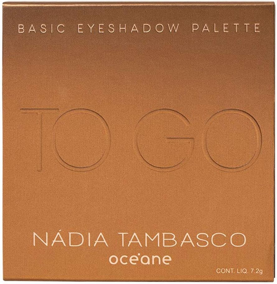 Océane Paleta de Sombras Nádia Tambasco By Océane - To Go Basic 7,2g - Imagem 3