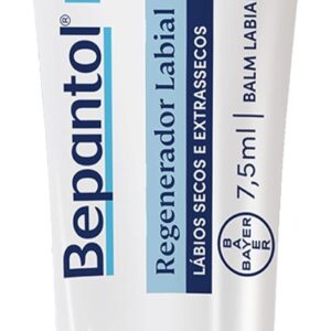 Bepantol Derma Regenerador Labial Diário, Hidratante para Lábios Secos e Extrassecos, 7,5ml