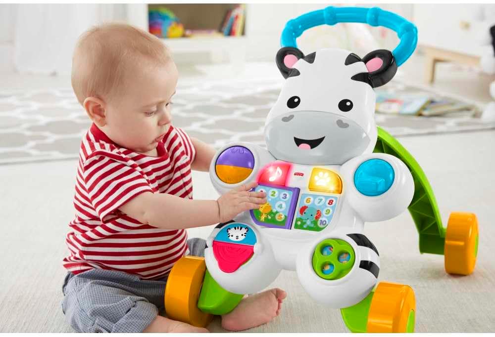 Fisher-Price Brinquedo para Bebês Apoiador Zebra para crianças a partir de 6 meses - Imagem 5