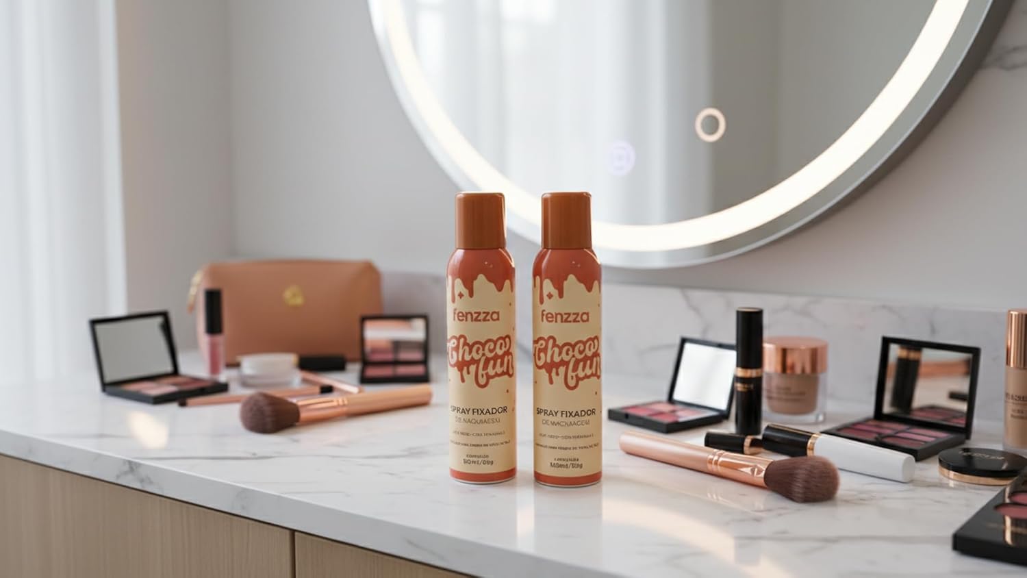 Fixador de Maquiagem Choco Fun, Spray Fixa Maquiagem, Jato Seco com Vitamina E Pantenol, 150ml -1 unidade - Beleza e Maquiagem - Imagem 8