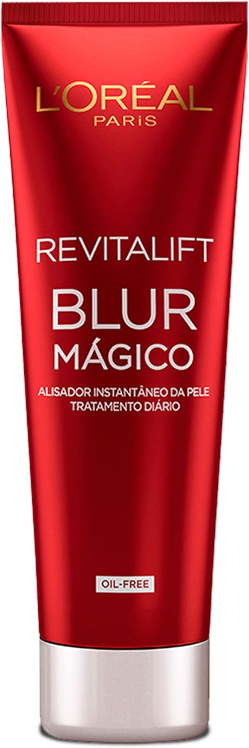 L'Oréal Paris Revitalift Blur Mágico, Primer Facial com Tecnologia Opti-Blur, Efeito Blur Matte, Disfarça Rugas e Poros Instantaneamente, 27g