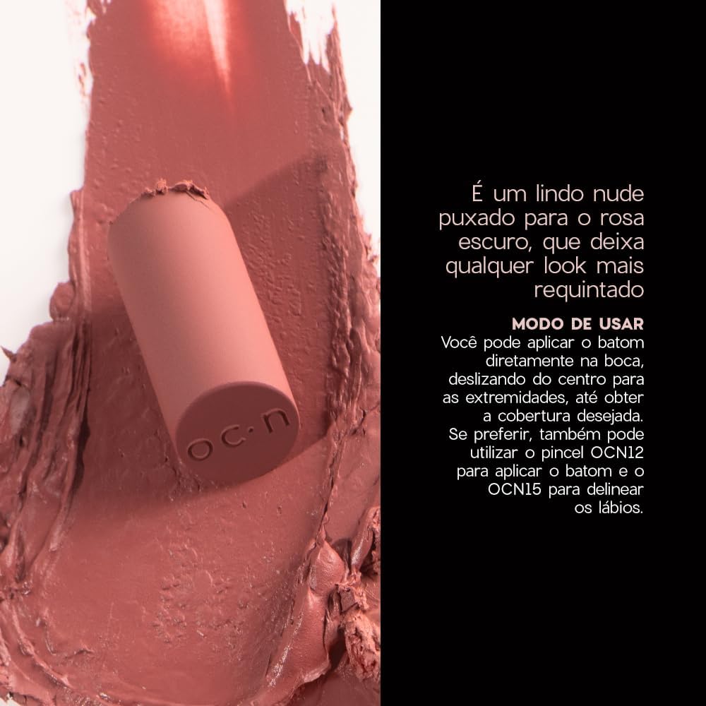 Océane-Batom Nude Semi-Matte – The Lipstick Sienna Océane Edition 3,2g - Imagem 5