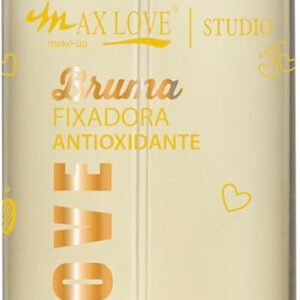 Bruma Fixadora Antioxidante Max Love 200ml - Fixador de Maquiagem, Refrescante e Hidratante para Skincare Adulto