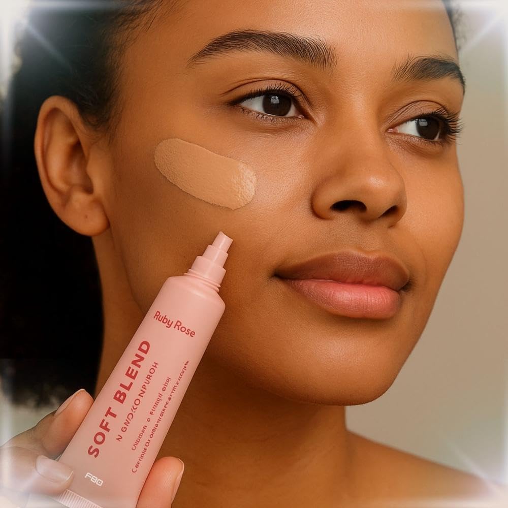 RUBY ROSE - Soft Blend Base Liquida F80 HBM301-8 - Imagem 3