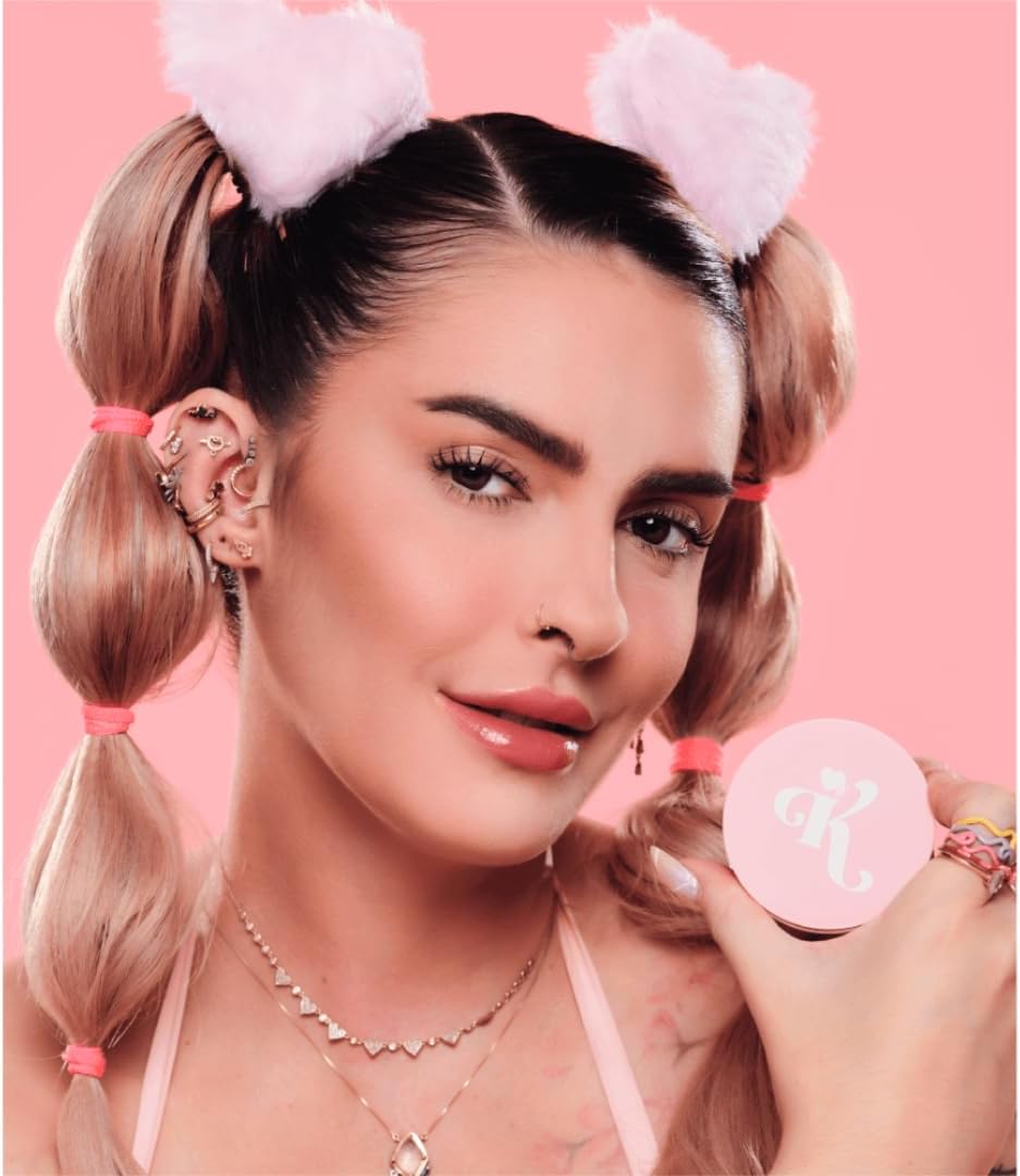 BY KAREN BACHINI Pó Facial Solto Rosa Pink Powder - Imagem 4