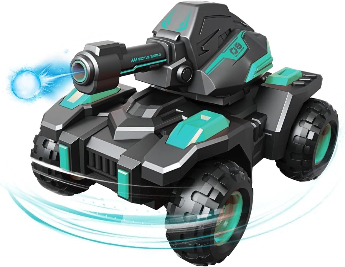 Carrinho Controle Remoto Tanque Water Bomb Maxi Toys (Verde) - Imagem 3