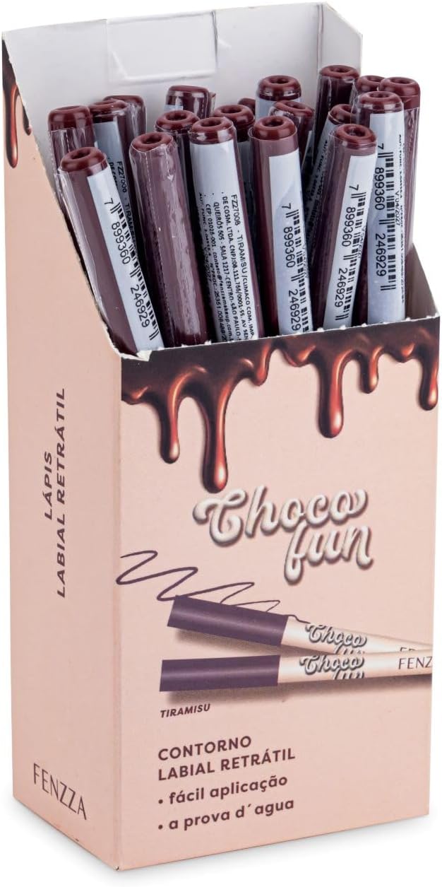 Fenzza - Lápis Labial Retrátil Choco Fun - Tiramisu - Imagem 2