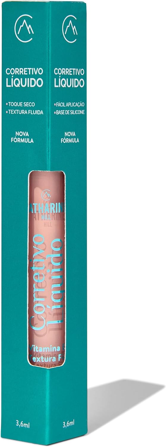 Catharine Hill Fluid Concealer Corretivo Líquido 1026/9 Salmon 3,6ml Média Cobertura Toque Seco Aveludado Vegano Cruelty Free - Imagem 5