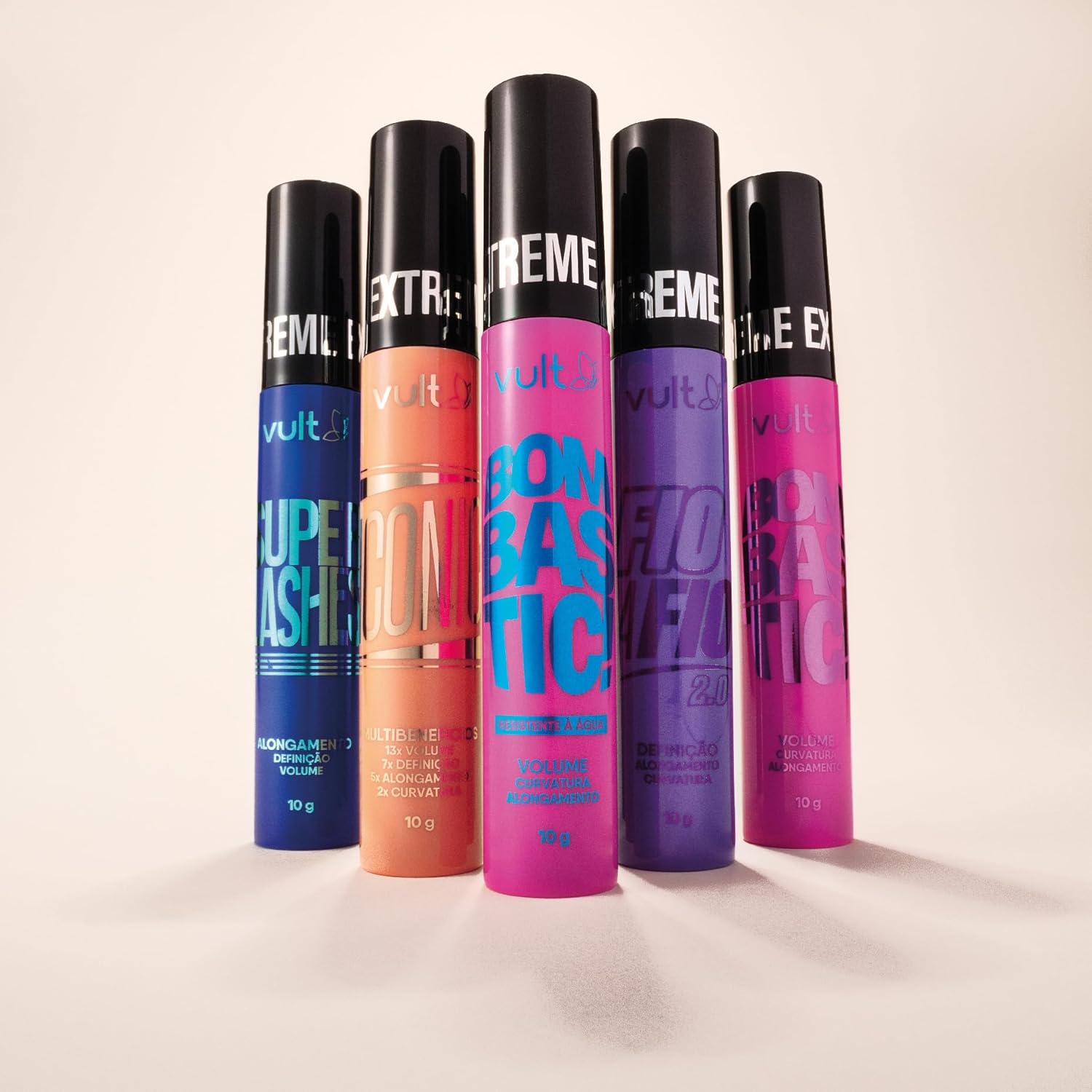 Vult Máscara de Cílios Extreme Super Lashes 10g - Imagem 5