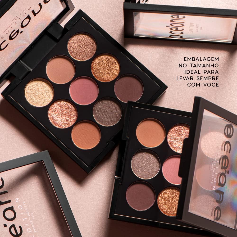Océane Oceane Paleta De Sombras - Pocket Palette Nude Océane Edition 7G - Imagem 6