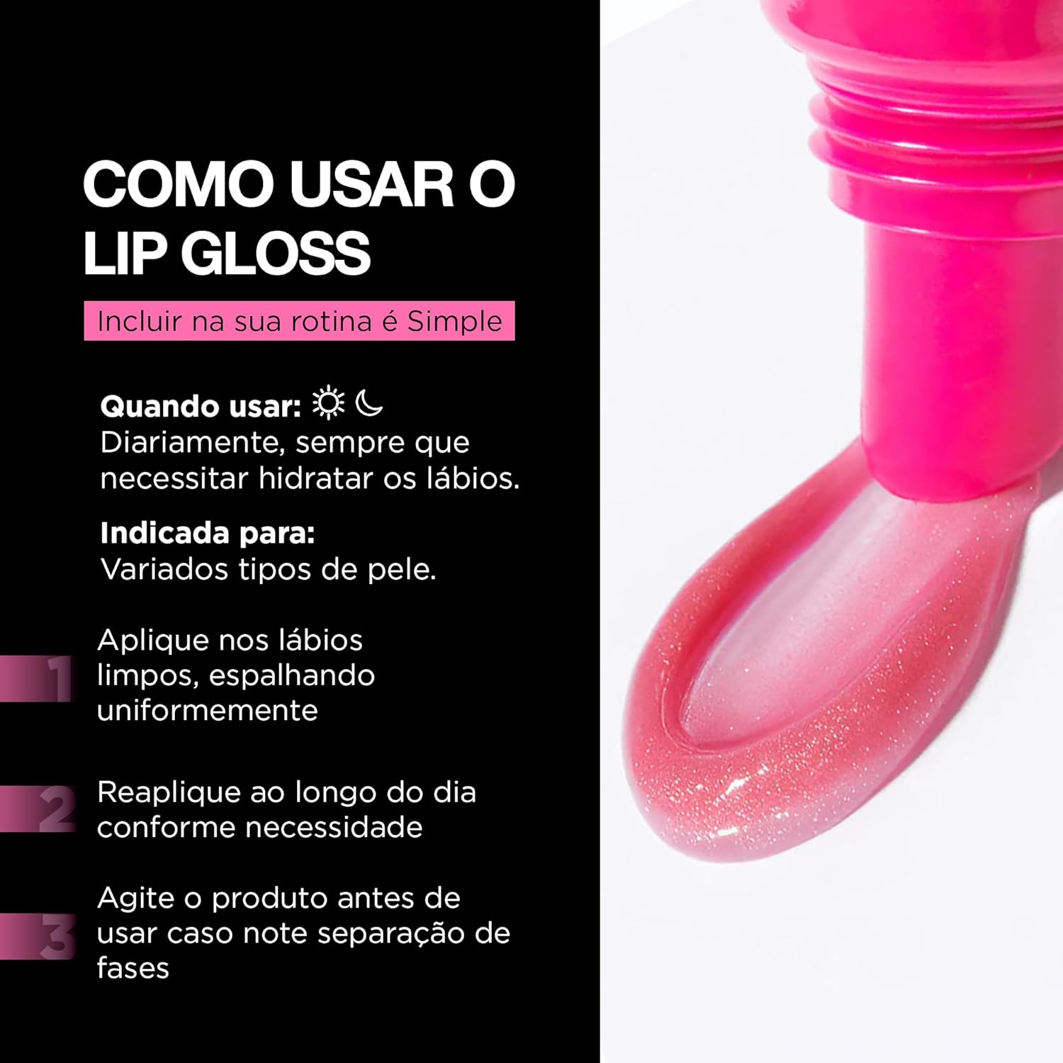 Lip Gloss Berry Muffin People Colour - Imagem 3