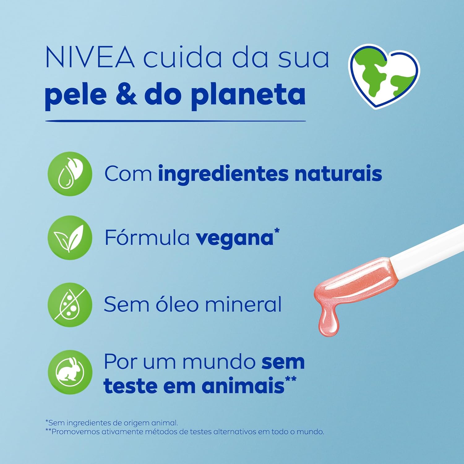 NIVEA Lip Oil Brilho Nutritivo Rosé 5,5ml, Hidratação Prolongada, Efeito Gloss, Para Todos os Tons de Pele - Imagem 7