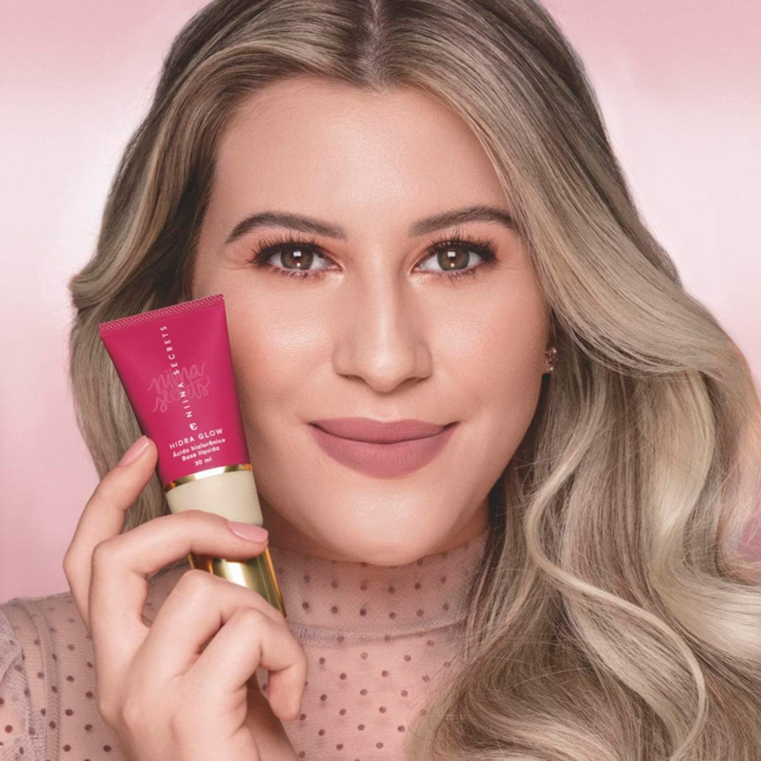 Base Líquida Niina Secrets Hidra Glow Cor 13 30ml - Imagem 4
