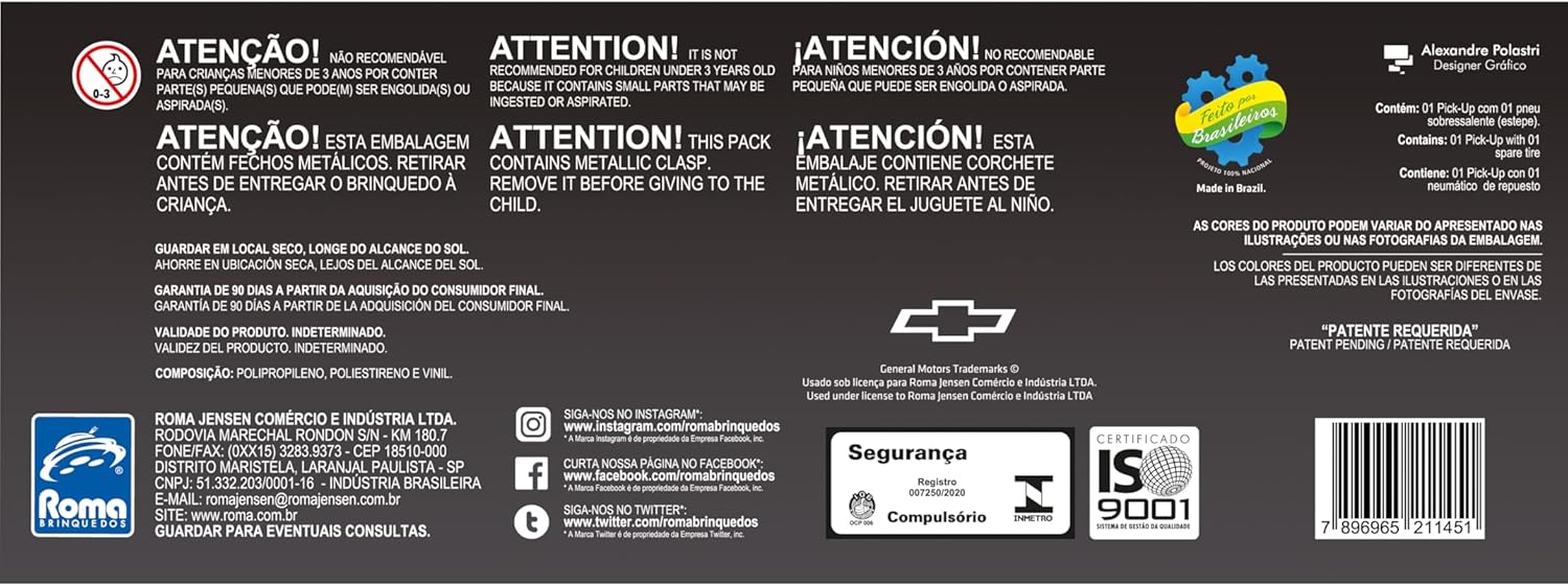 Carrinho Pick-Up Rally Roma - Imagem 9