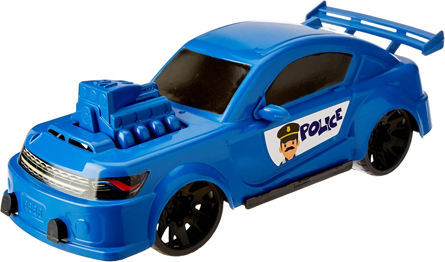 Kendy Carrinho Police Federal Med Azul 28 cm - Imagem 3