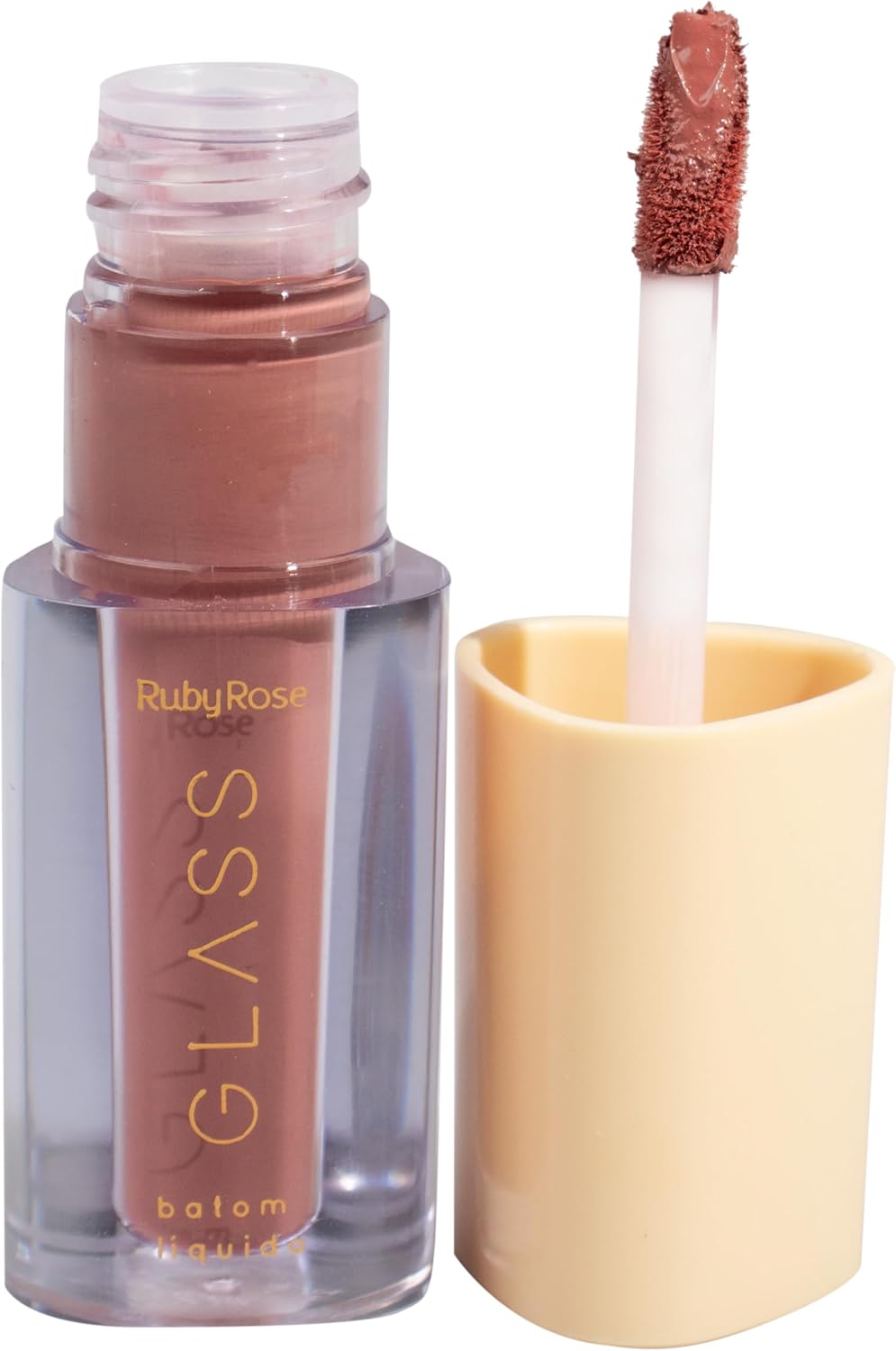 Batom Liquido Velvety Bg02 Glass Hb5782 Rubyrose - Imagem 2