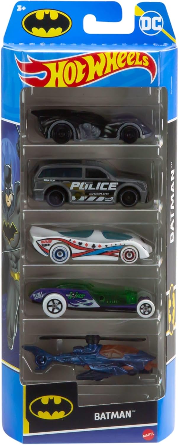 Pacote 5 Carros Sortidos, Hot Wheels, Mattel, Multicor - não é possível escolher as cores - Imagem 7