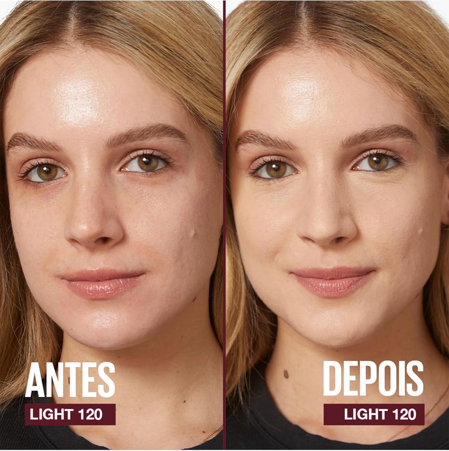 Maybelline NY Instant Age Rewind Corretivo Líquido, Multiuso que Corrige Olheiras e Linhas Finas, Contorna e Ilumina, Alta Cobertura e Fórmula Vegana, Cor 120 Light, 6ml - Imagem 4