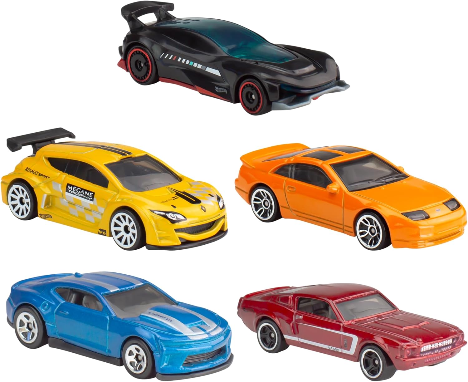 Pacote 5 Carros Sortidos, Hot Wheels, Mattel, Multicor - não é possível escolher as cores - Imagem 6
