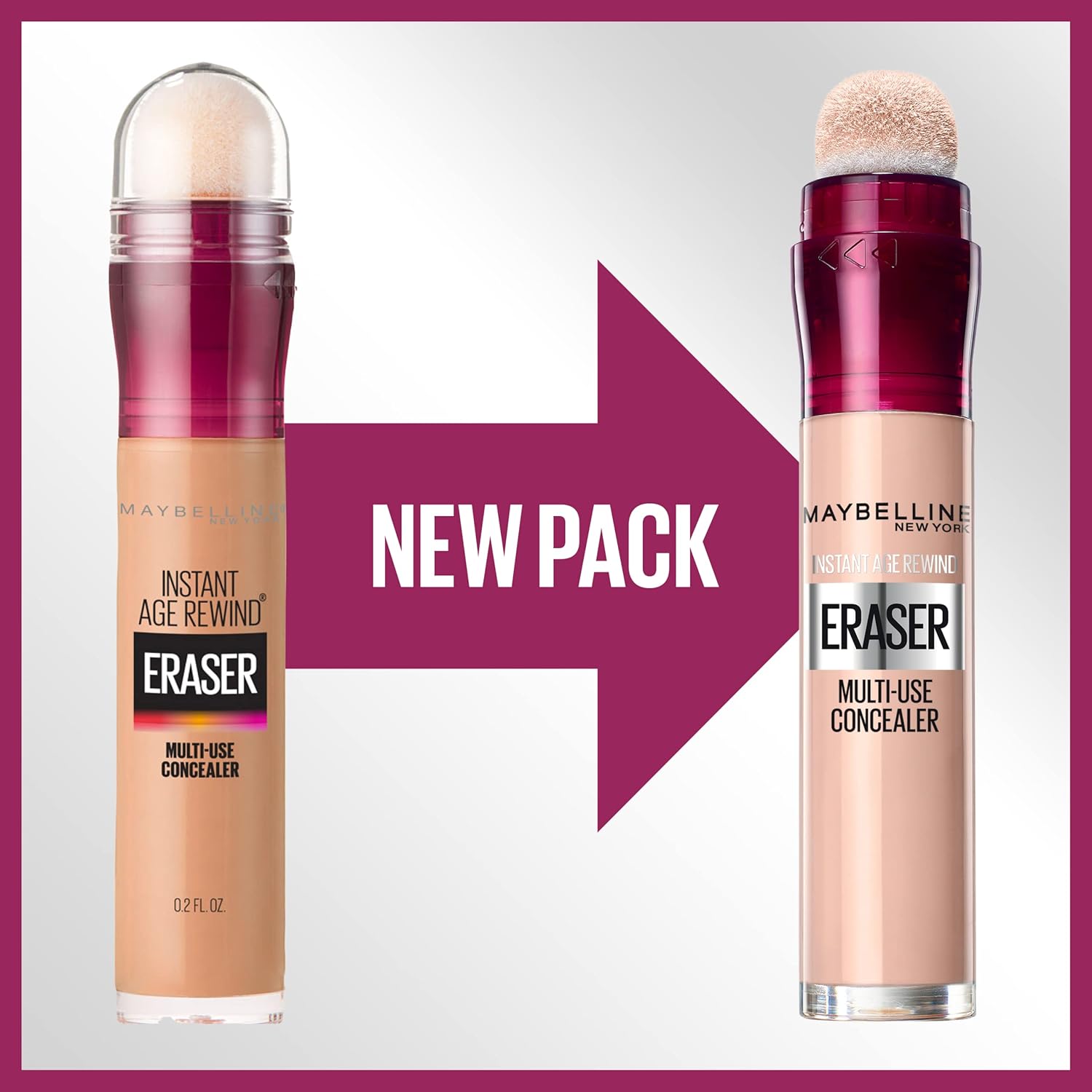 Maybelline NY Instant Age Rewind Corretivo Líquido, Multiuso que Corrige Olheiras e Linhas Finas, Contorna e Ilumina, Alta Cobertura e Fórmula Vegana, Cor 100 Ivory, 6ml - Imagem 9