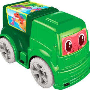 GGB Plast Carrinho de Brinquedo Mini Frota Dinossauro Verde