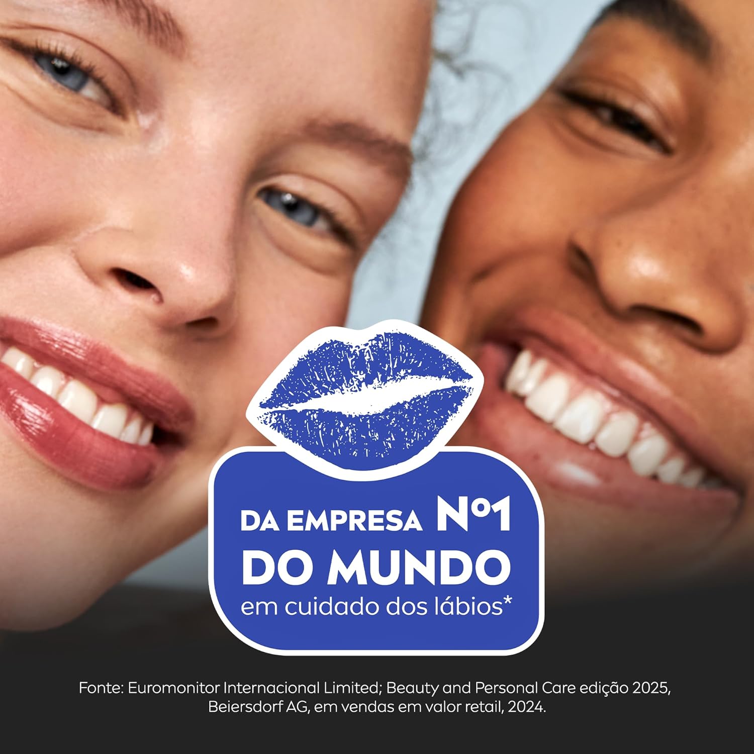 NIVEA Hidratante Labial Cereja Shine 4,8g, Hidratação Intensa 24h, Cor Suave, Brilho Delicado, Cuidado Diário, Manteiga de Karité - Imagem 7