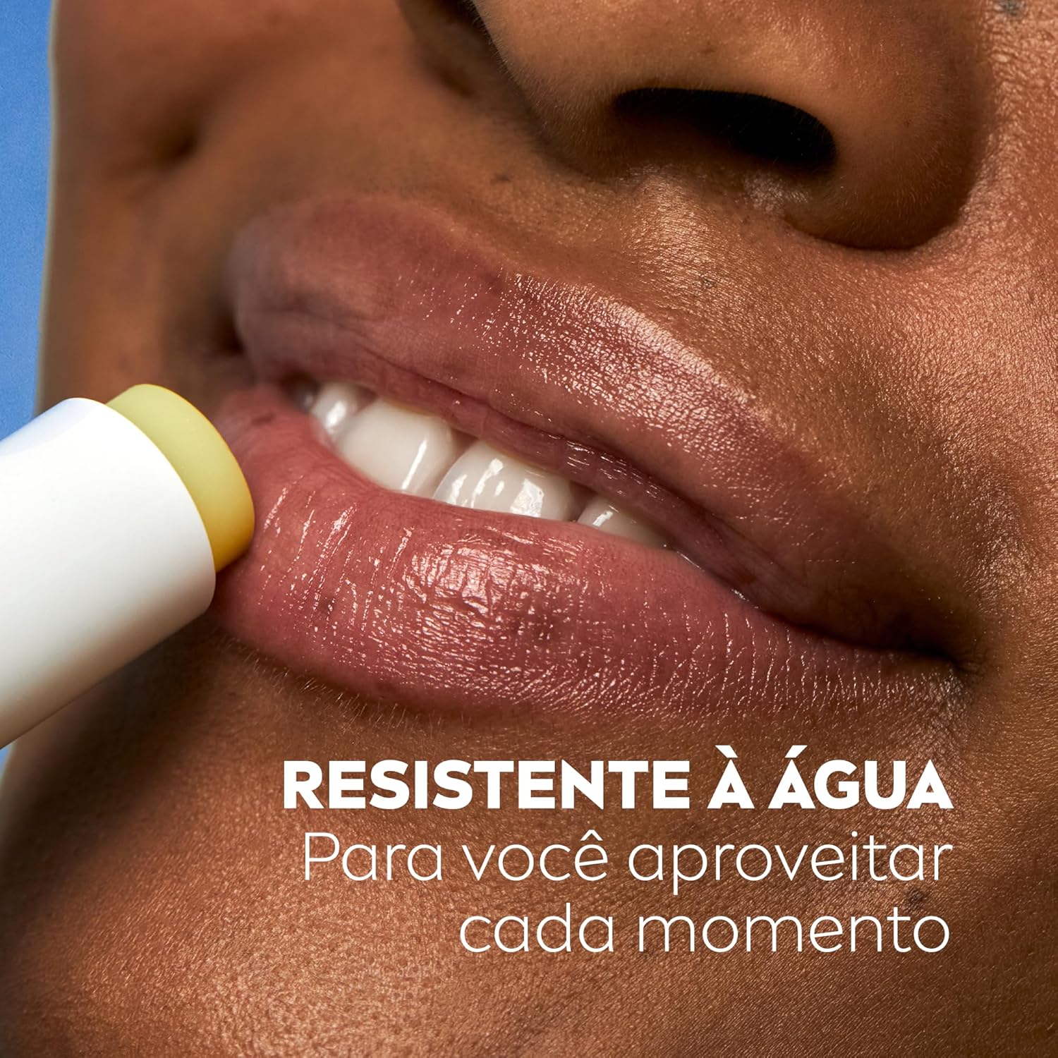 NIVEA Hidratante Labial Sun Protect FPS 30 4,8g, Hidratação Intensa 24h, Proteção Solar, Cuidado Diário, Manteiga de Karité - Imagem 5