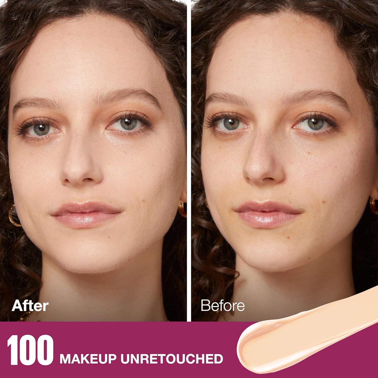 Maybelline NY Instant Age Rewind Corretivo Líquido, Multiuso que Corrige Olheiras e Linhas Finas, Contorna e Ilumina, Alta Cobertura e Fórmula Vegana, Cor 100 Ivory, 6ml - Imagem 3