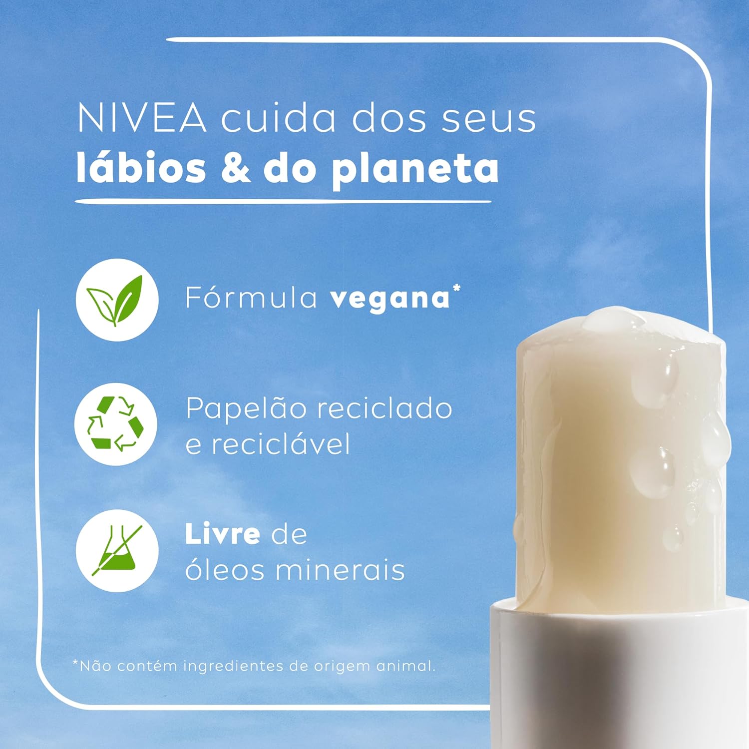 NIVEA Hidratante Labial Ultra Hialurônico 5,2g, Hidratação Profunda 24h, Lábios Macios, Ácido Hialurônico, Efeito Volume Imediato - Imagem 6