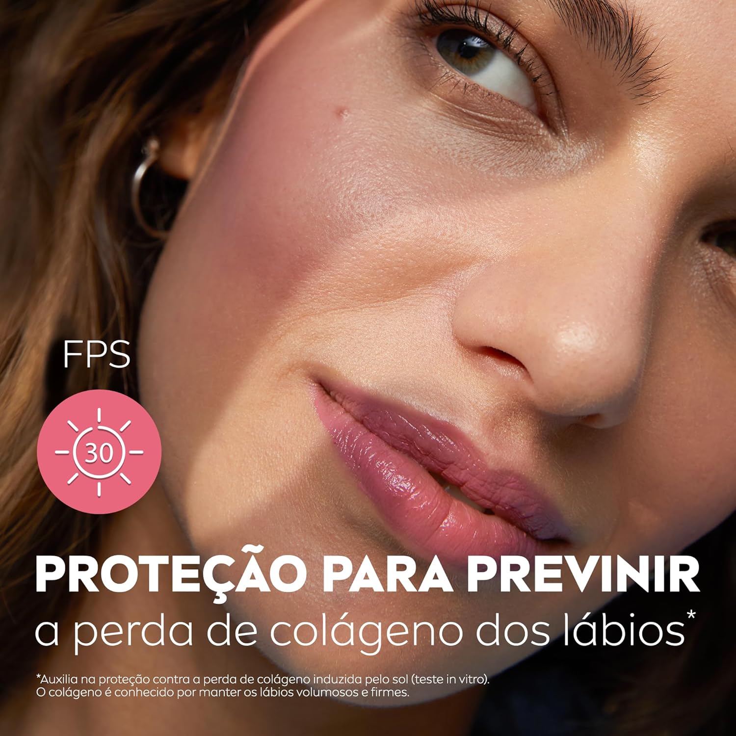 NIVEA Hidratante Labial Hidra Color 3 em 1 Rosé 4,8g, Cor Intensa, Hidratação 24h, Proteção UVA/UVB, Lábios e Bochechas - Imagem 4