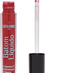 Catharine Hill Batom Líquido Matte 1014/17 Afrodite 3,8ml Alta Fixação Acabamento Matte Vegano Vitamina E Pigmentação Duradouro