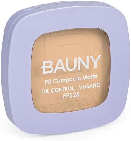 Bauny - Pó Compacto Cor 050 10g com Textura Fina e Cobertura Suave - Imagem 2