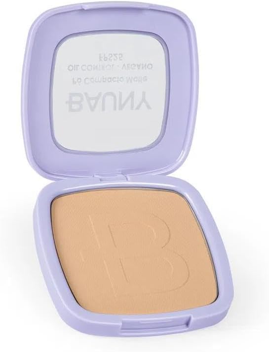Bauny - Pó Compacto Cor 050 10g com Textura Fina e Cobertura Suave