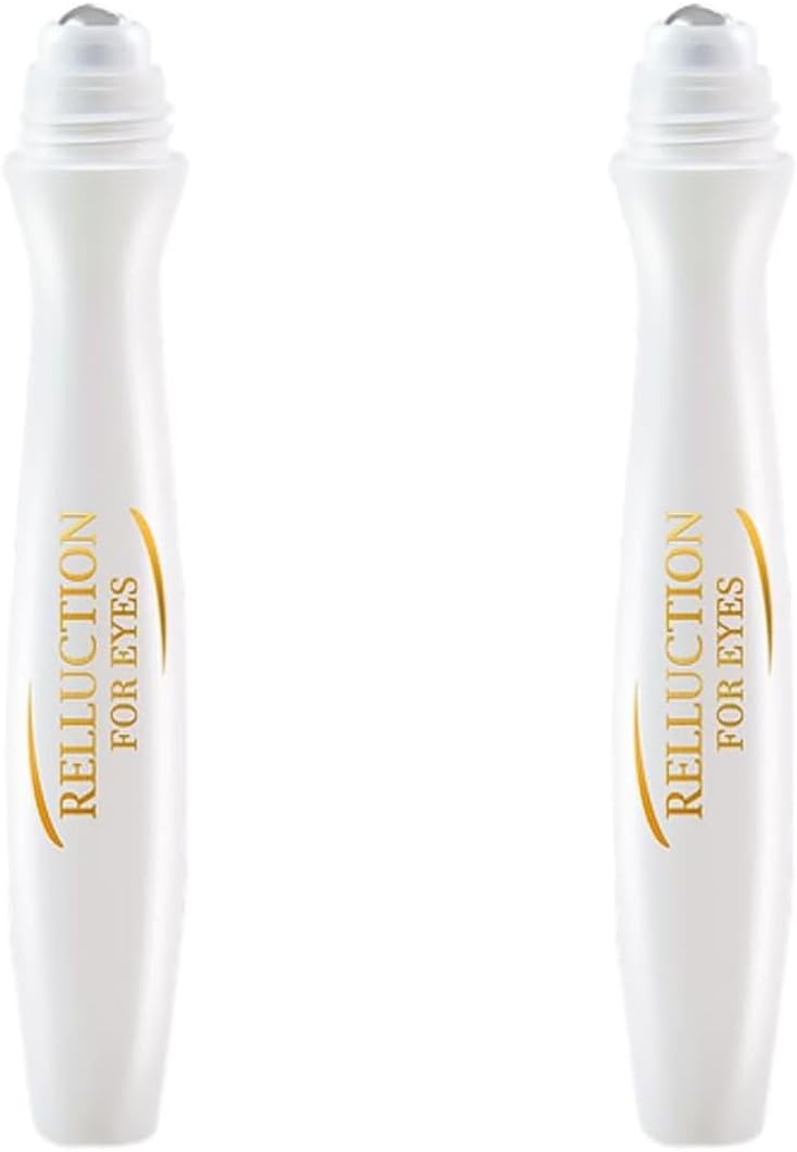 Kit 2 Creme Para Olheiras Relluction For Eyes em Formato de Caneta 15 g Com Efeito Clareador Previne Olheiras e Inchaços Na Região Dos Olhos Aplicação Dia/noite Todo Tipo De Pele Com Arnica