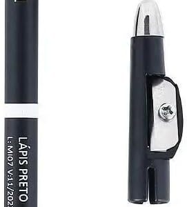 Lápis de olho preto delineador com apontador Vivai