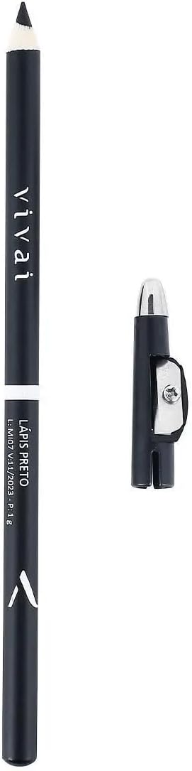 Lápis de olho preto delineador com apontador Vivai