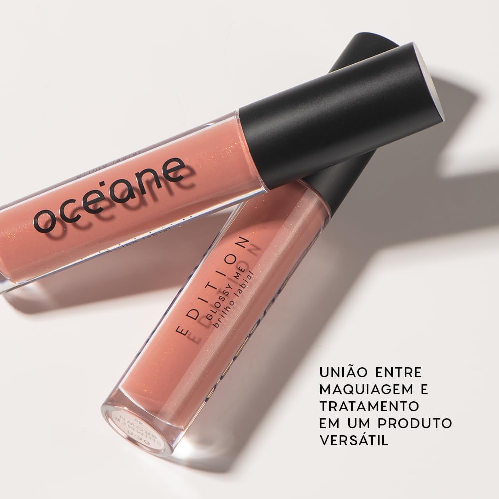 Océane-Brilho Labial Nude - Glossy Me Shimmer Brown Océane Edition 4g - Imagem 3