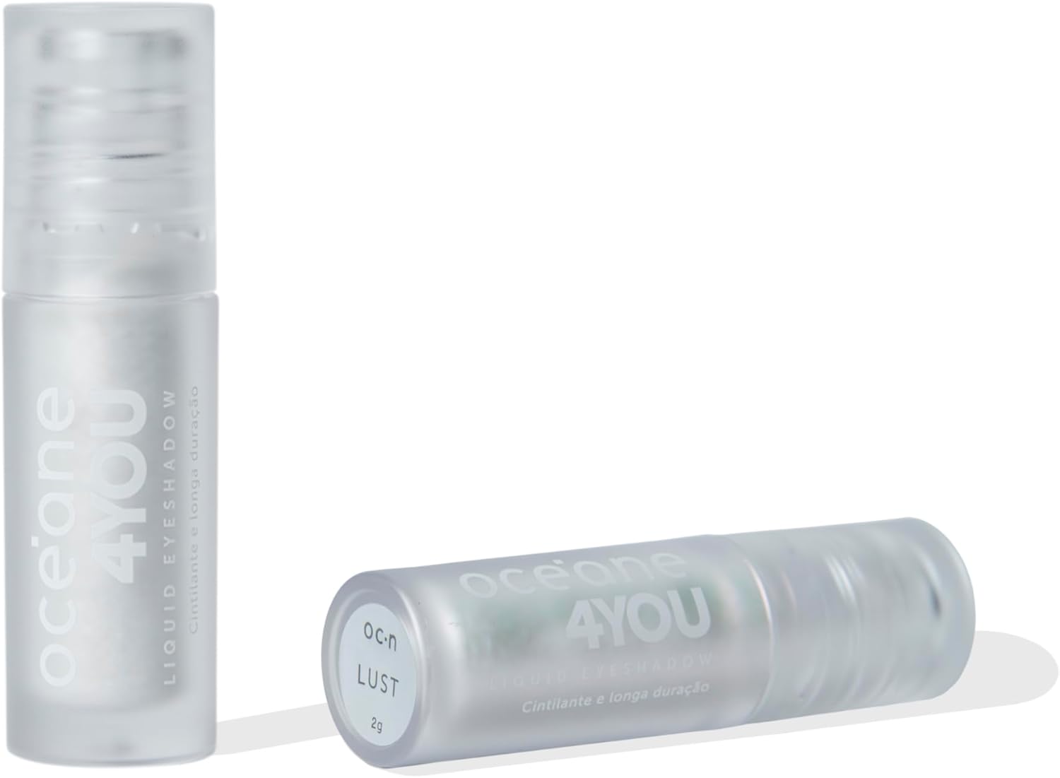 Océane-Sombra Líquida Branca - Liquid Eyeshadow Lust 4you 2g - Imagem 2