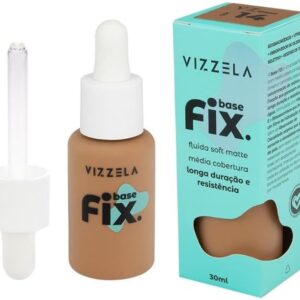 Base Líquida Soft Matte Fix Vizzela 14 30ml