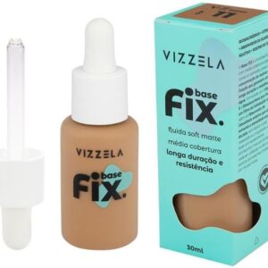 Base Líquida Soft Matte Fix Vizzela 11 30ml