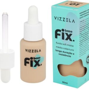 Base Líquida Soft Matte Fix Vizzela 01 30ml