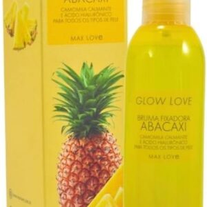 Bruma Fixadora Max Love Abacaxi Glow Love - Spray Fixador de Maquiagem, Hidratante, 200ml